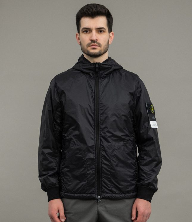 Чоловіча куртка STONE ISLAND GARMENT DYED MICRO YARN WITH PRIMALOFT®-TC 15Q0325 V0029, колір чорний | Ціна 23999 грн, фото 2