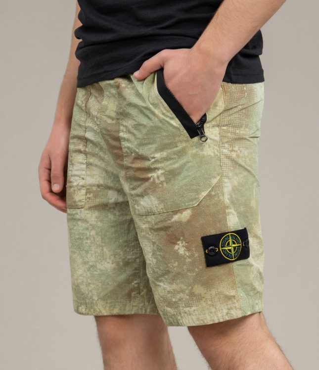 Чоловічі шорти STONE ISLAND 15L20E1 V0091, колір зелений | Ціна 9999 грн, фото 3