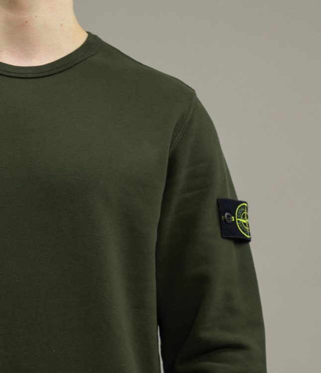 Чоловічий світшот STONE ISLAND 1562420 V0058, колір зелений | Ціна 10849 грн, фото 4