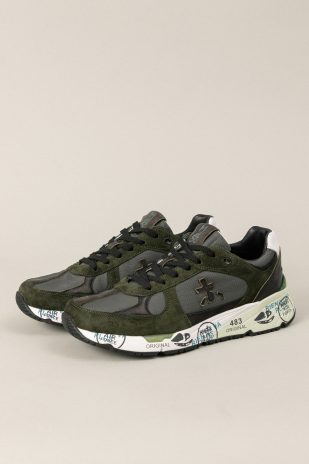 Чоловічі кросівки PREMIATA MASE 4005, колір зелений