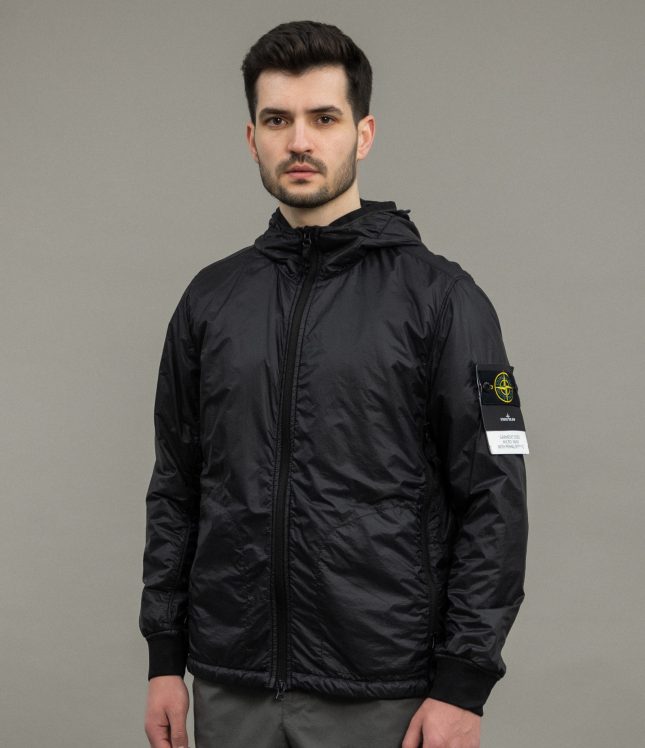 Чоловіча куртка STONE ISLAND GARMENT DYED MICRO YARN WITH PRIMALOFT®-TC 15Q0325 V0029, колір чорний | Ціна 23999 грн, фото 1