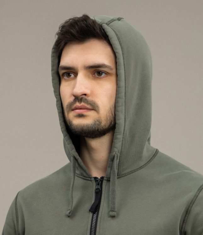 Чоловіче худі STONE ISLAND 1564251 V0059, колір зелений | Ціна 20999 грн, фото 6