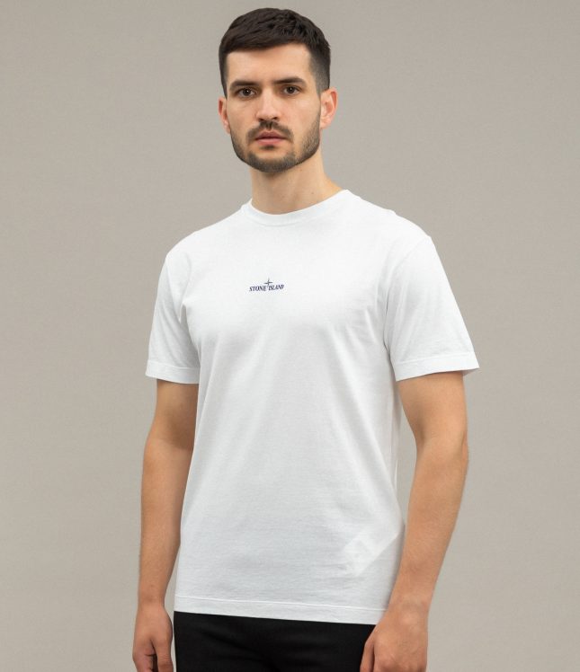Чоловіча футболка STONE ISLAND 152NS81 V0001, колір білий | Ціна 11499 грн, фото 1