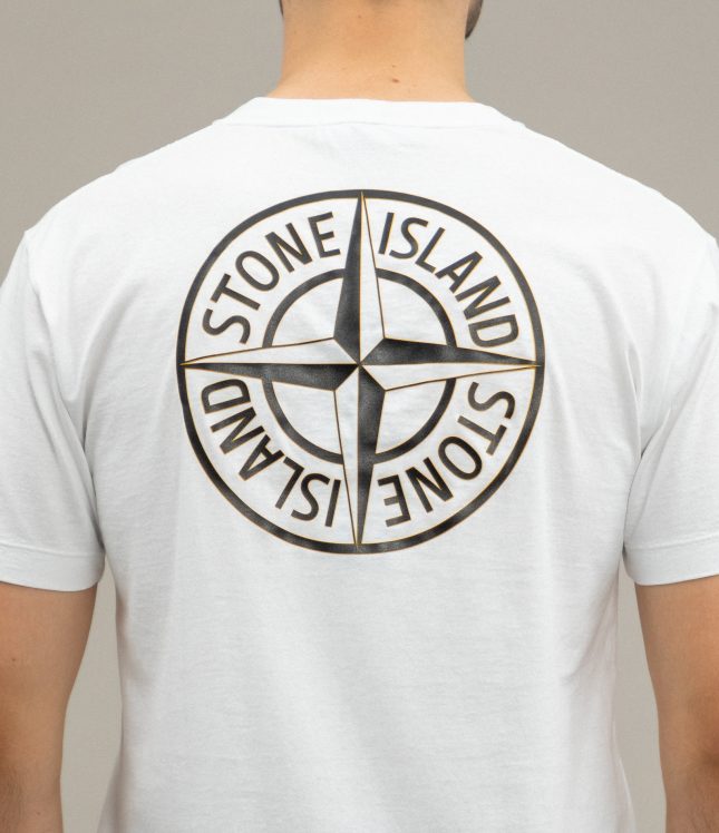 Чоловіча футболка STONE ISLAND 152NS81 V0001, колір білий | Ціна 11499 грн, фото 7