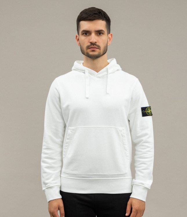 Чоловіче худі STONE ISLAND 1564151 A0001, колір білий | Ціна 10999 грн, фото 2