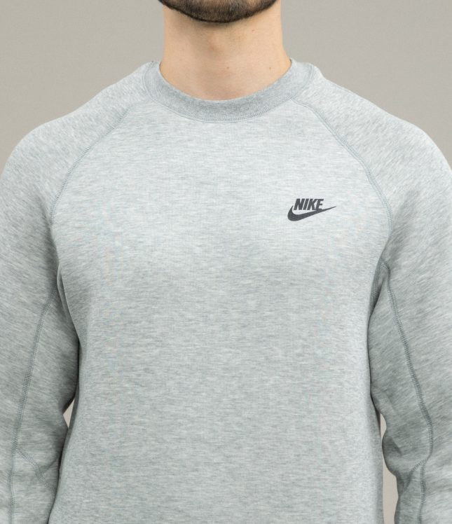 Чоловічий світшот NIKE FB7916-063, колір сірий | Ціна 1519 грн, фото 3