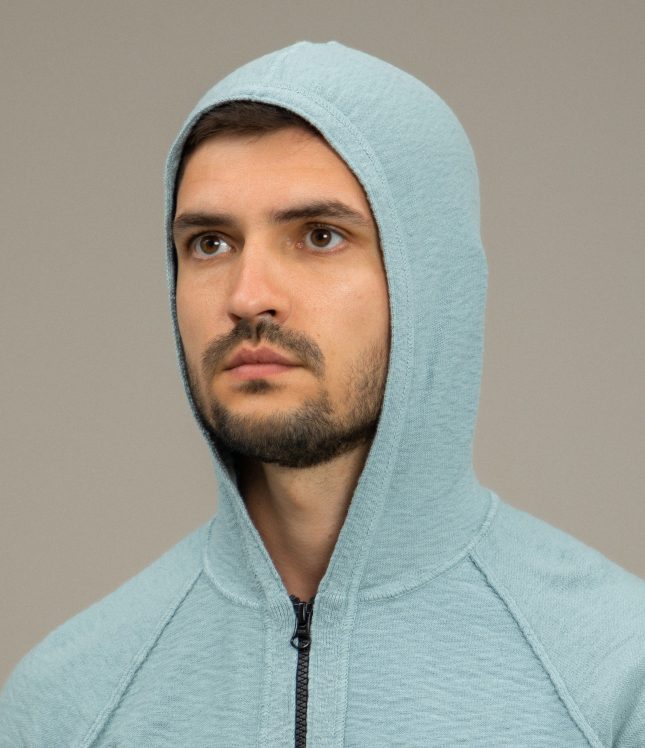 Чоловічий светр STONE ISLAND 15503B0 V0041, колір голубий | Ціна 8999 грн, фото 6