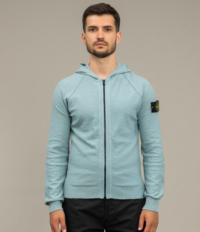 Чоловічий светр STONE ISLAND 15503B0 V0041, колір голубий | Ціна 8999 грн, фото 2