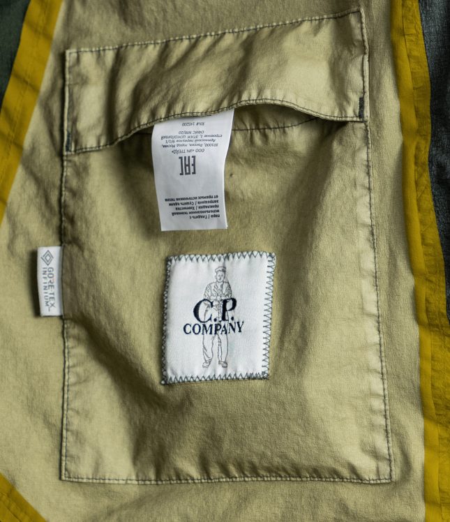 Чоловіча куртка C.P. COMPANY GORE G-TYPE GARMENT DYED JACKET WITH GORE-TEX INFINIUM™ CMOW105A 006366G COL:648 | Ціна 21999 грн, фото 9