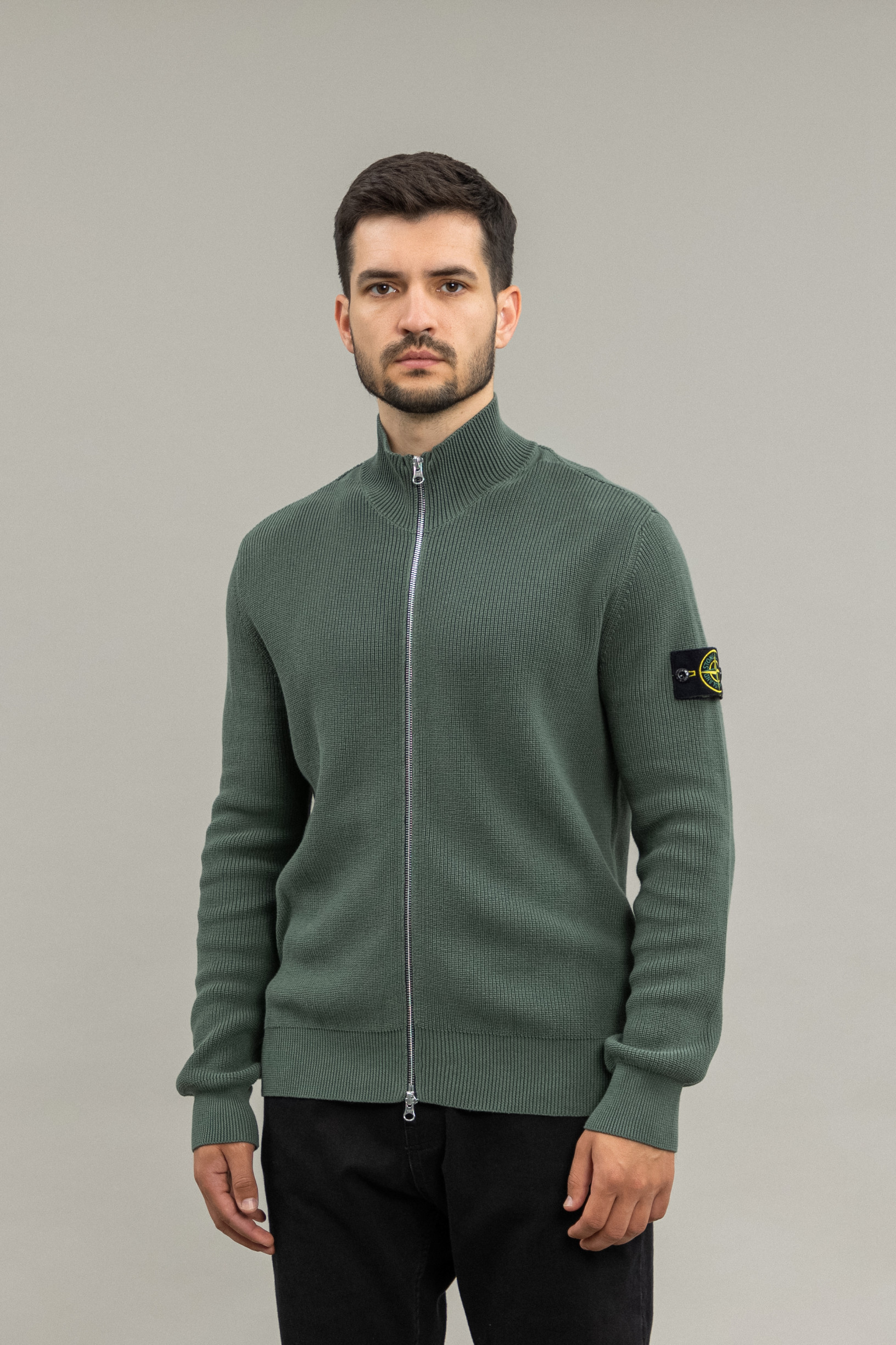 Чоловічий светр STONE ISLAND 8015526D8 V0059, колір зелений