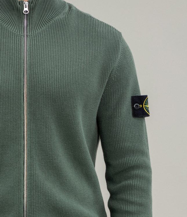 Чоловічий светр STONE ISLAND 8015526D8 V0059, колір зелений | Ціна 17499 грн, фото 4