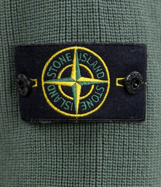 Чоловічий светр STONE ISLAND 8015526D8 V0059, колір зелений | Ціна 17499 грн, фото 6