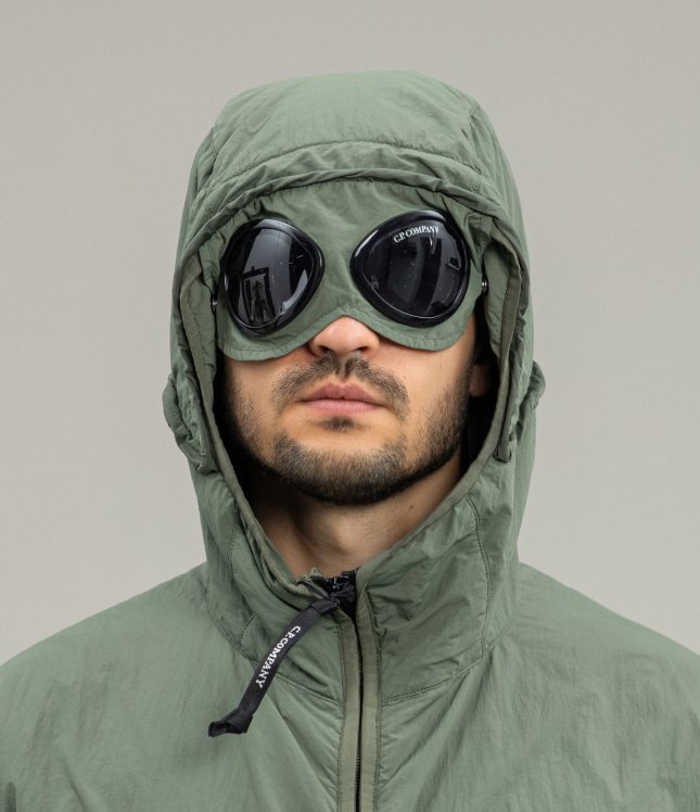 куртка C.P. COMPANY GOGGLE JACKET MEDIUM LAYER GARMENT DYED POLARTEC® 14CMOW088A 006124G COL:648 | Ціна 19999 грн, фото 6