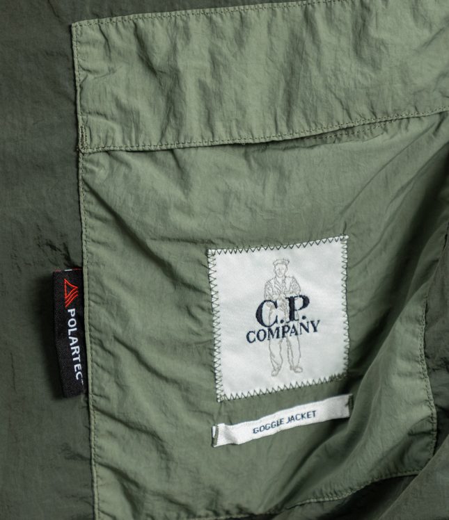 куртка C.P. COMPANY GOGGLE JACKET MEDIUM LAYER GARMENT DYED POLARTEC® 14CMOW088A 006124G COL:648 | Ціна 19999 грн, фото 5