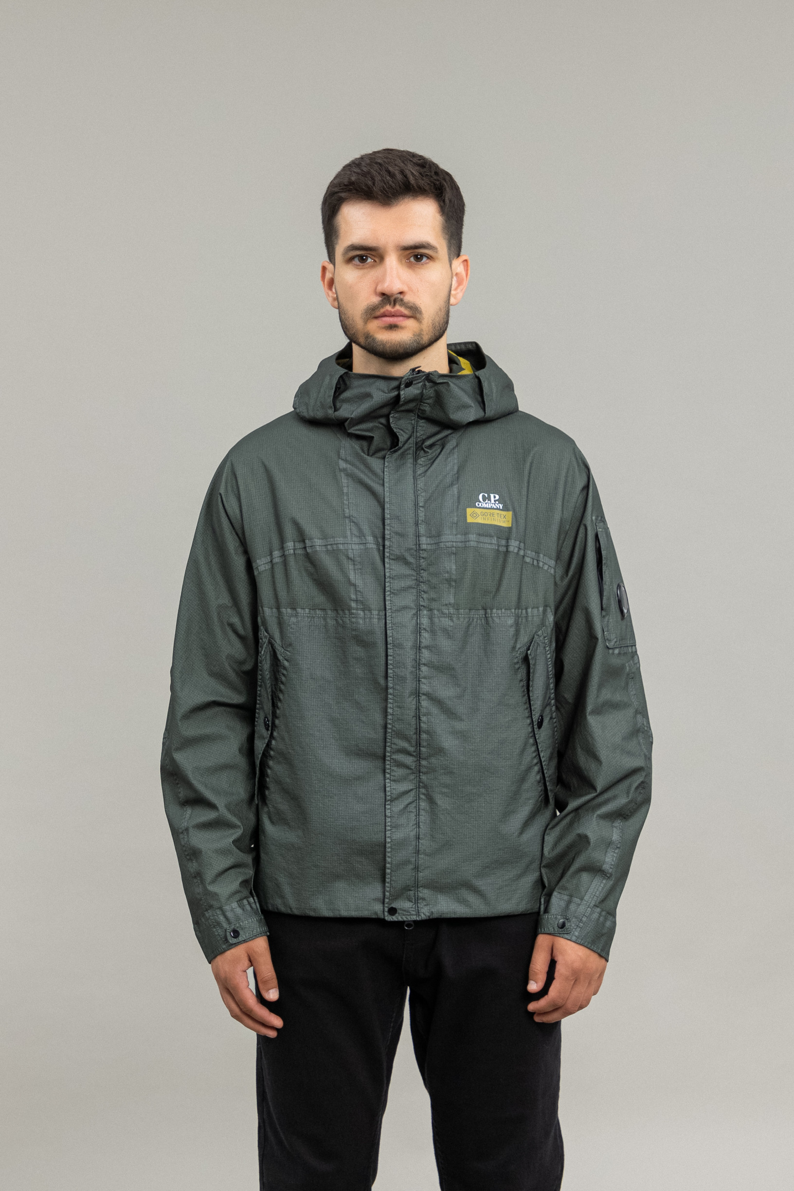 Чоловіча куртка C.P. COMPANY GORE G-TYPE GARMENT DYED JACKET WITH GORE-TEX INFINIUM™ CMOW105A 006366G COL:648