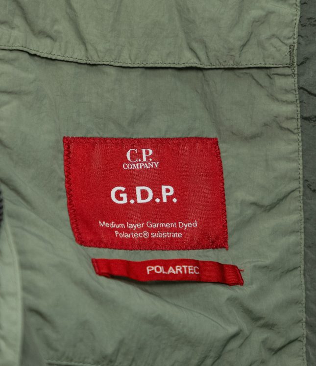 куртка C.P. COMPANY GOGGLE JACKET MEDIUM LAYER GARMENT DYED POLARTEC® 14CMOW088A 006124G COL:648 | Ціна 19999 грн, фото 9