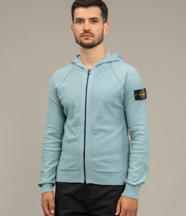 Чоловічий светр STONE ISLAND 15503B0 V0041, колір голубий | Ціна 8999 грн, фото 1