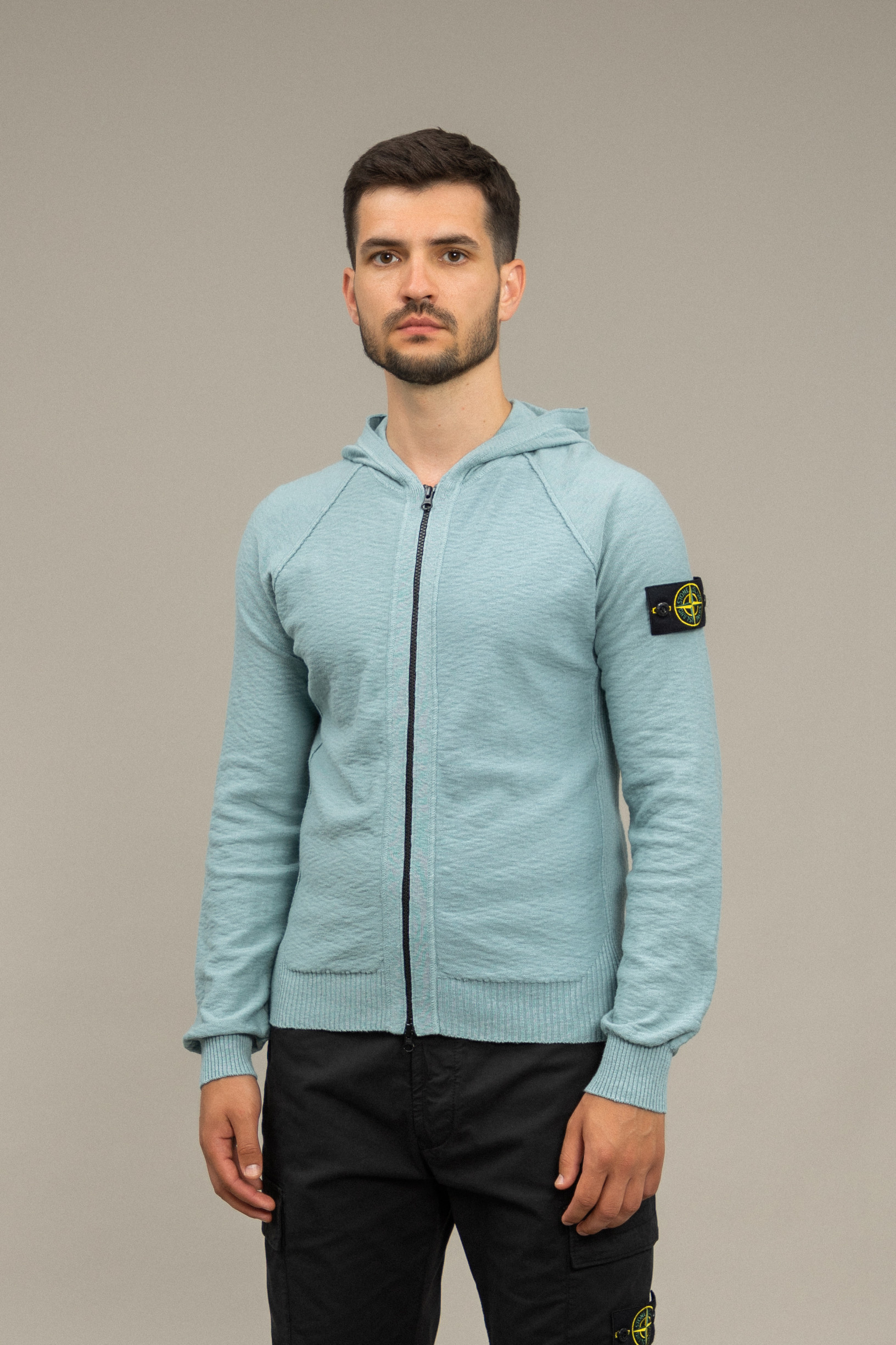 Чоловічий светр STONE ISLAND 15503B0 V0041, колір голубий