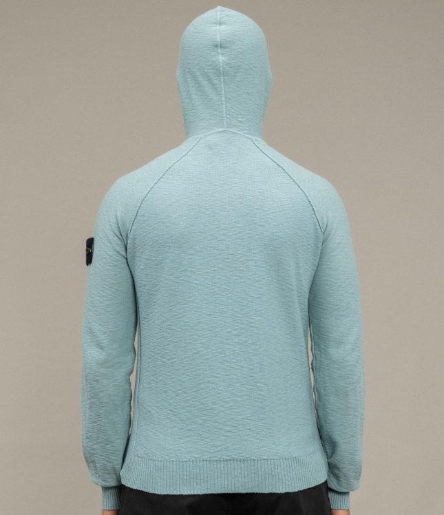 Чоловічий светр STONE ISLAND 15503B0 V0041, колір голубий | Ціна 8999 грн, фото 8