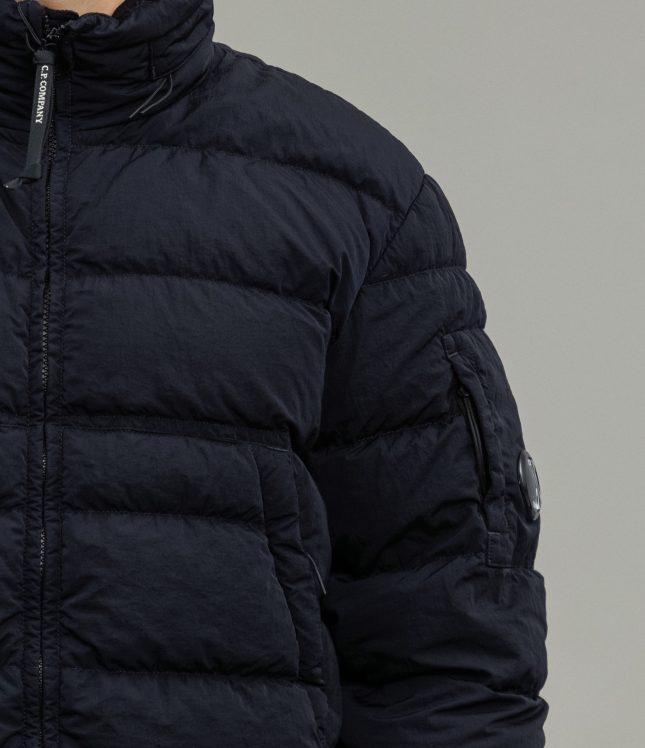 куртка C.P. COMPANY GARMENT DYEING DOWN JACKET WITH ECO-CHROME R 13CMOW028A 006369G COL:888 | Ціна 24999 грн, фото 4