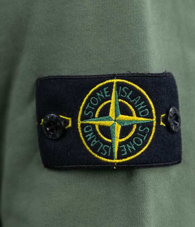 Чоловічий світшот STONE ISLAND 1563051 V0059, колір зелений | Ціна 14499 грн, фото 7