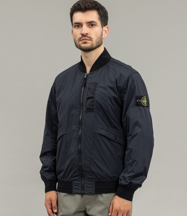Чоловіча куртка STONE ISLAND SKIN TOUCH NYLON WITH PRIMALOFT®-TC 801540525 V0029, колір чорний | Ціна 19999 грн, фото 1