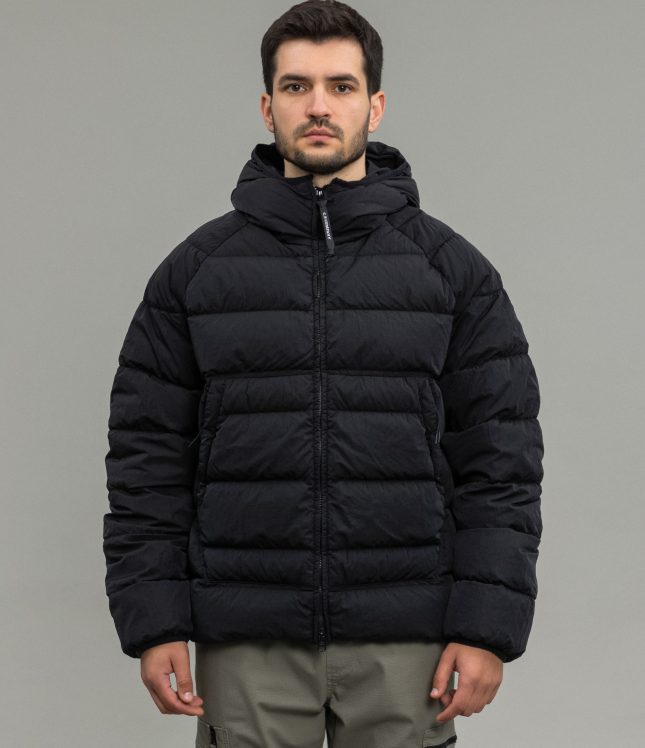 куртка C.P. COMPANY GOGGLE GARMENT DYEING DOWN JACKET WITH ECO-CHROME R 15CMOW027A 006369G COL: 999 | Ціна 31999 грн, фото 3
