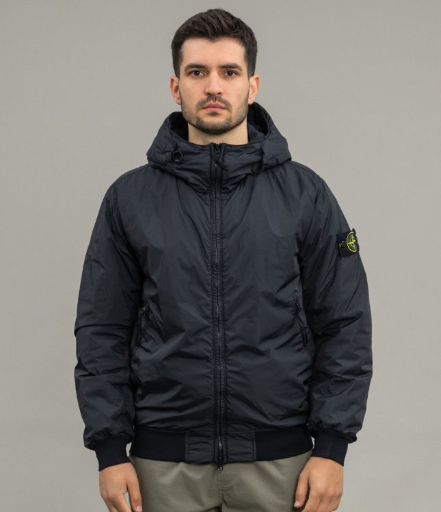 Чоловіча куртка STONE ISLAND GARMENT DYED CRINKLE REPS R-NY WITH PRIMALOFT®-TC 811540823 V0029, колір чорний | Ціна 37999 грн, фото 2