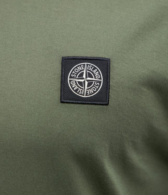 Чоловіча футболка STONE ISLAND 811524113 V0059, колір зелений | Ціна 6999 грн, фото 7