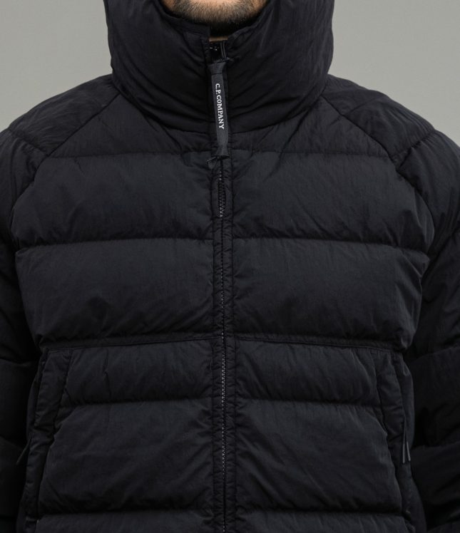 куртка C.P. COMPANY GOGGLE GARMENT DYEING DOWN JACKET WITH ECO-CHROME R 15CMOW027A 006369G COL: 999 | Ціна 31999 грн, фото 4