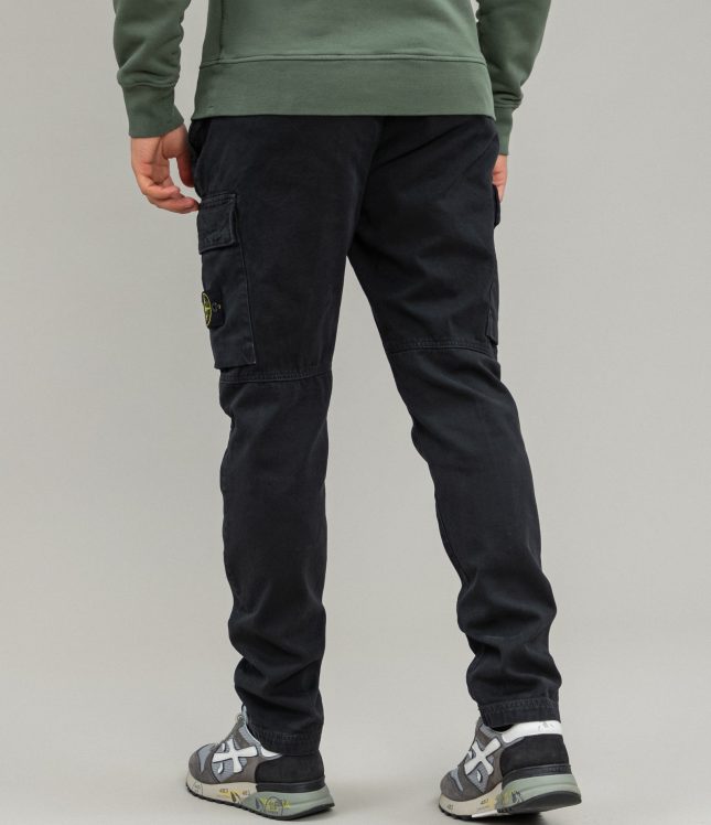 Чоловічі штани STONE ISLAND 1530401 V0129, колір чорний | Ціна 17999 грн, фото 6