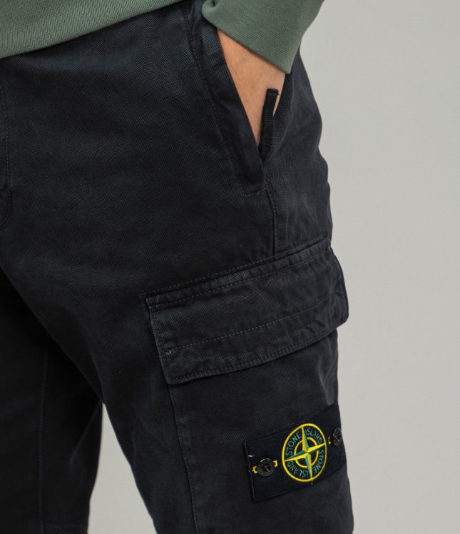 Чоловічі штани STONE ISLAND 1530401 V0129, колір чорний | Ціна 17999 грн, фото 4