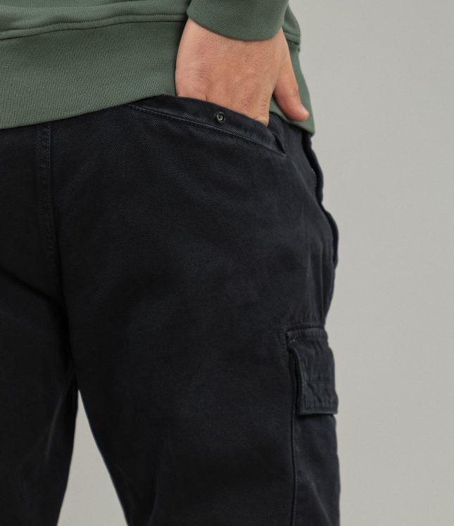 Чоловічі штани STONE ISLAND 1530401 V0129, колір чорний | Ціна 17999 грн, фото 7
