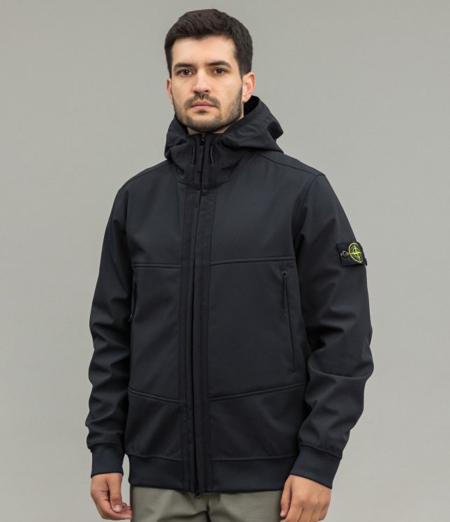 куртка STONE ISLAND SOFT SHELL-R e.dye® TECHNOLOGY IN RECYCLED POLYESTER 8115Q0322 V0029 | Ціна 22999 грн, фото 1