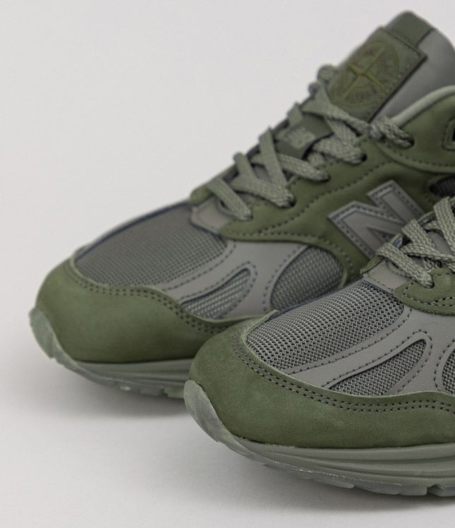 Чоловічі кросівки STONE ISLAND X NEW BALANCE U991SC2 8125S04NF V0054, колір зелений | Ціна 20999 грн, фото 2