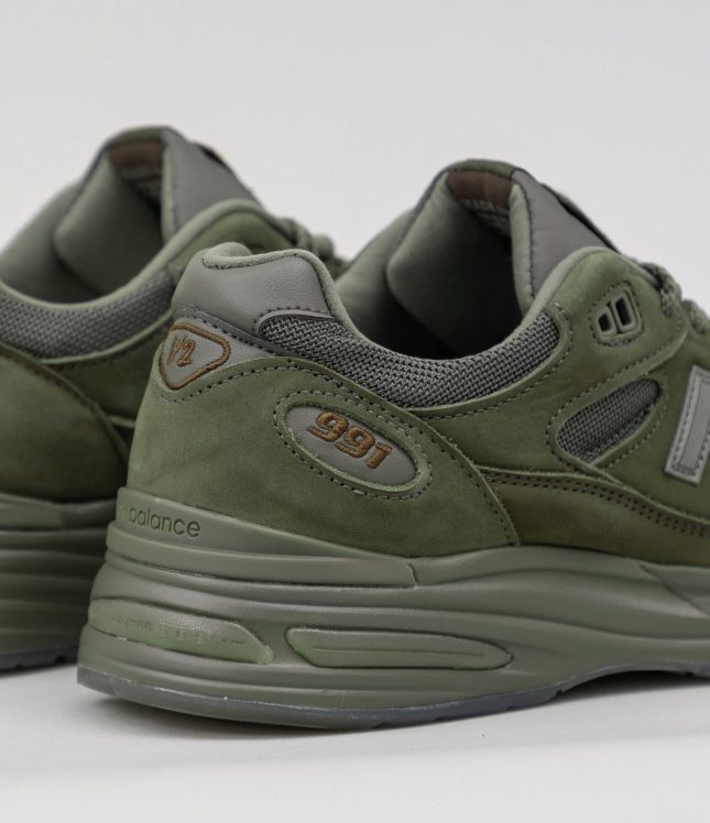 Чоловічі кросівки STONE ISLAND X NEW BALANCE U991SC2 8125S04NF V0054, колір зелений | Ціна 20999 грн, фото 6