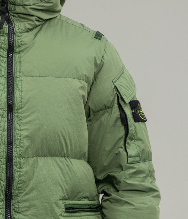 куртка STONE ISLAND GARMENT DYED CRINKLE REPS R-NY DOWN 771540223 V0058 | Ціна 27999 грн, фото 4
