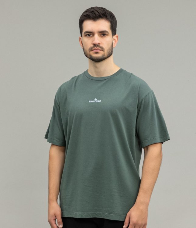 Чоловіча футболка STONE ISLAND 8015RC89 V0059, колір зелений | Ціна 8999 грн, фото 1