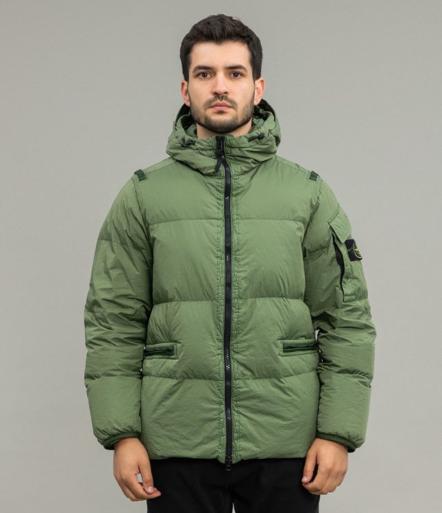 куртка STONE ISLAND GARMENT DYED CRINKLE REPS R-NY DOWN 771540223 V0058 | Ціна 27999 грн, фото 2