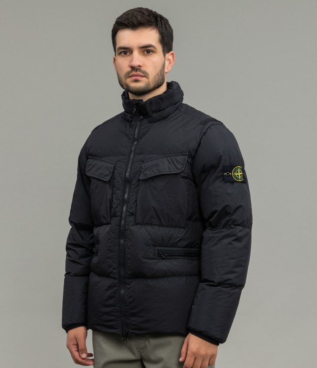 куртка STONE ISLAND GARMENT DYED CRINKLE REPS NY DOWN 771540123 V0029 | Ціна 37999 грн, фото 1