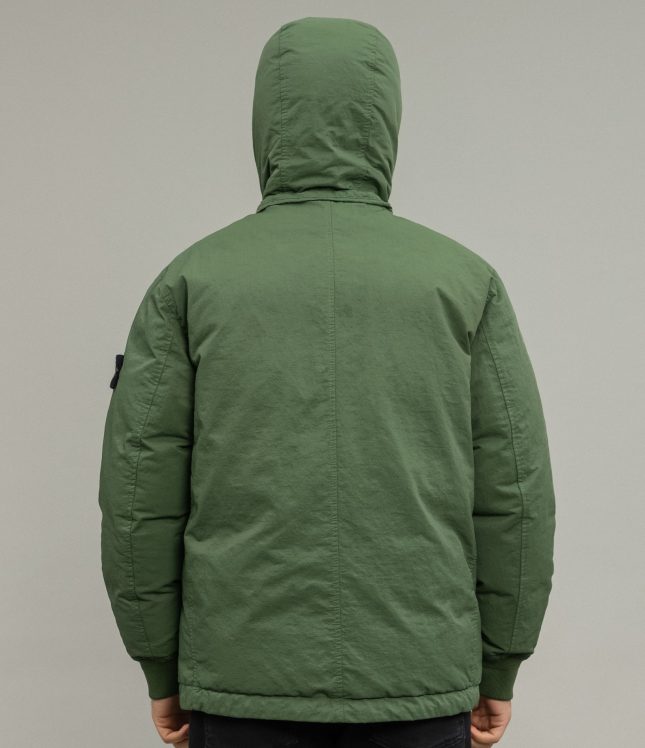Чоловіча куртка STONE ISLAND OPAQUE NYLON TWILL DOWN-TC 771541421 V0058, колір зелений | Ціна 39999 грн, фото 10