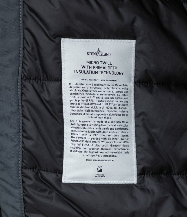 куртка STONE ISLAND MICRO TWILL WITH PRIMALOFT® INSULATION TECHNOLOGY 791541826 V0062 | Ціна 29999 грн, фото 8