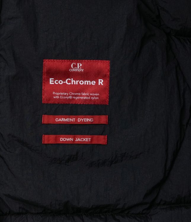 куртка C.P. COMPANY GOGGLE GARMENT DYEING DOWN JACKET WITH ECO-CHROME R 15CMOW027A 006369G COL: 999 | Ціна 31999 грн, фото 10