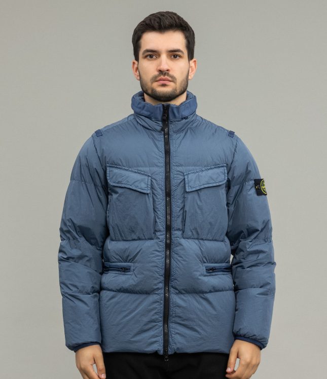 куртка STONE ISLAND GARMENT DYED CRINKLE REPS NY DOWN 771540123 V0024 | Ціна 21999 грн, фото 2