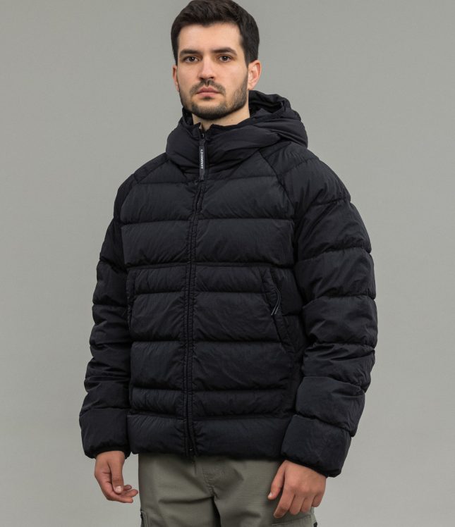 куртка C.P. COMPANY GOGGLE GARMENT DYEING DOWN JACKET WITH ECO-CHROME R 15CMOW027A 006369G COL: 999 | Ціна 31999 грн, фото 2