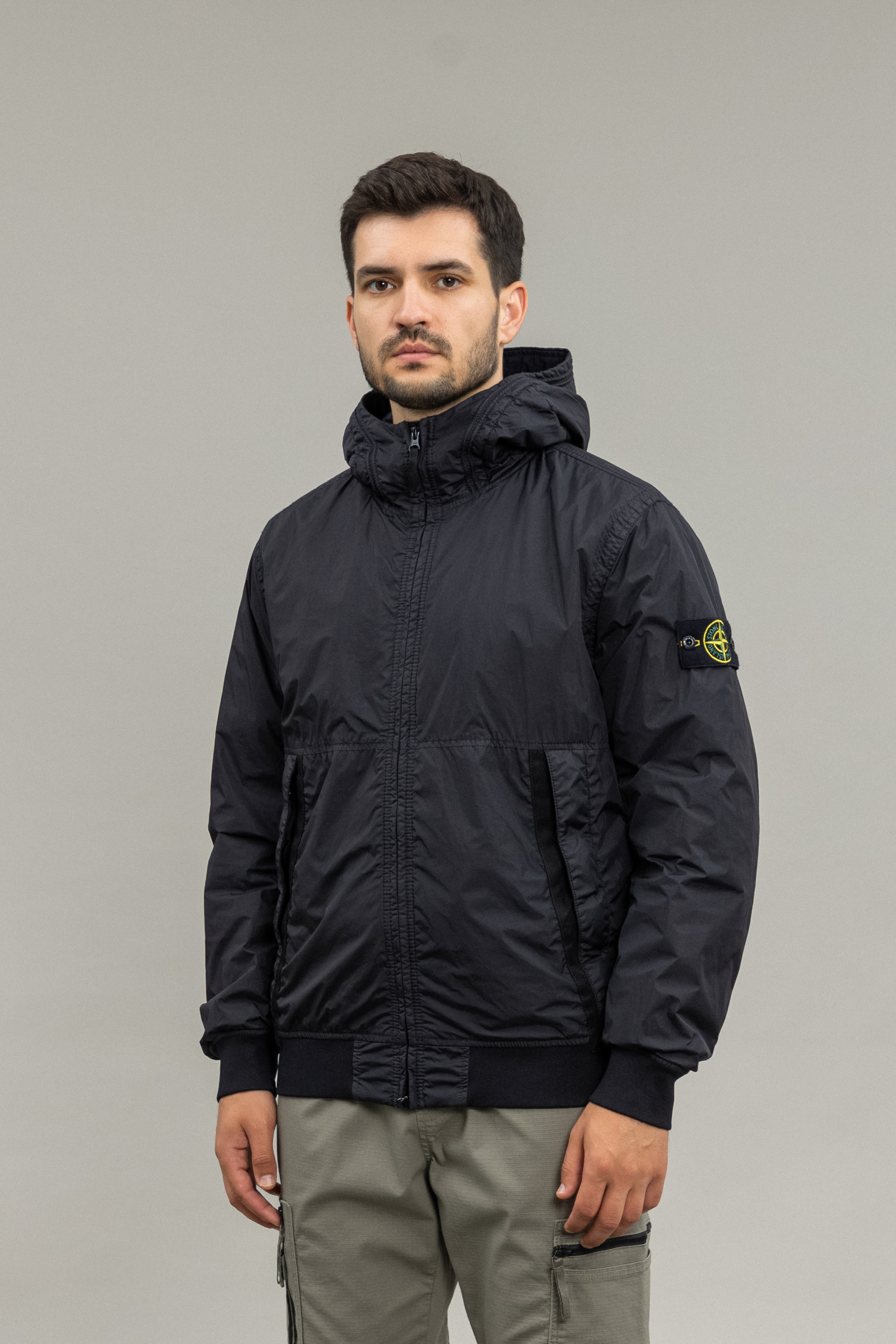 куртка STONE ISLAND GARMENT DYED CRINKLE REPS R-NY WITH PRIMALOFT®-TC 791540823 V0029