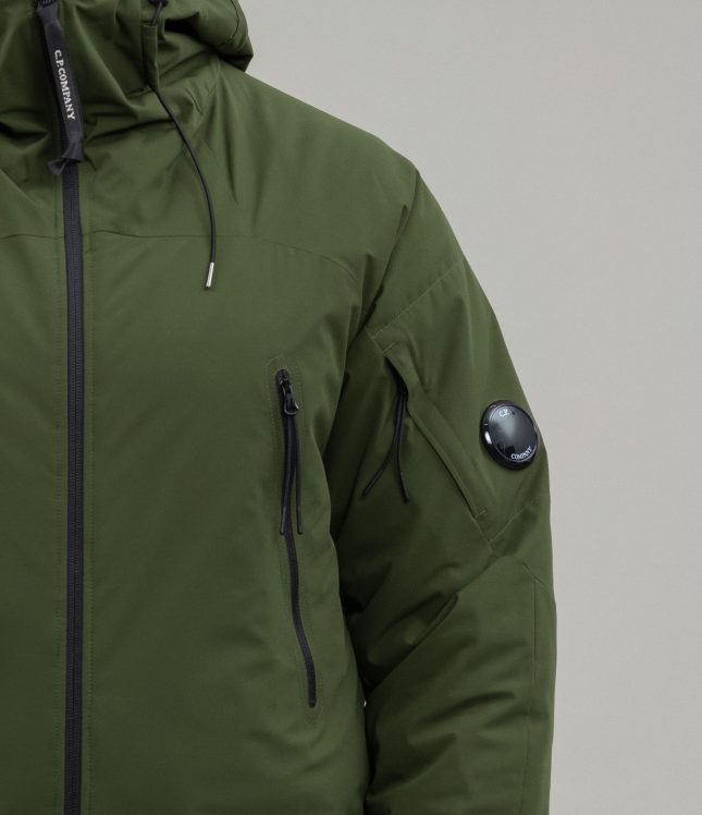 Чоловіча куртка C.P. COMPANY MEDIUM JACKET PRO-TEK WITH PRIMALOFT® CMOW025A 004117A COL:683, колір зелений | Ціна 16999 грн, фото 4