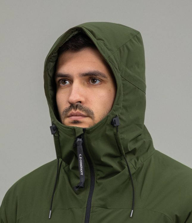 Чоловіча куртка C.P. COMPANY MEDIUM JACKET PRO-TEK WITH PRIMALOFT® CMOW025A 004117A COL:683, колір зелений | Ціна 16999 грн, фото 6