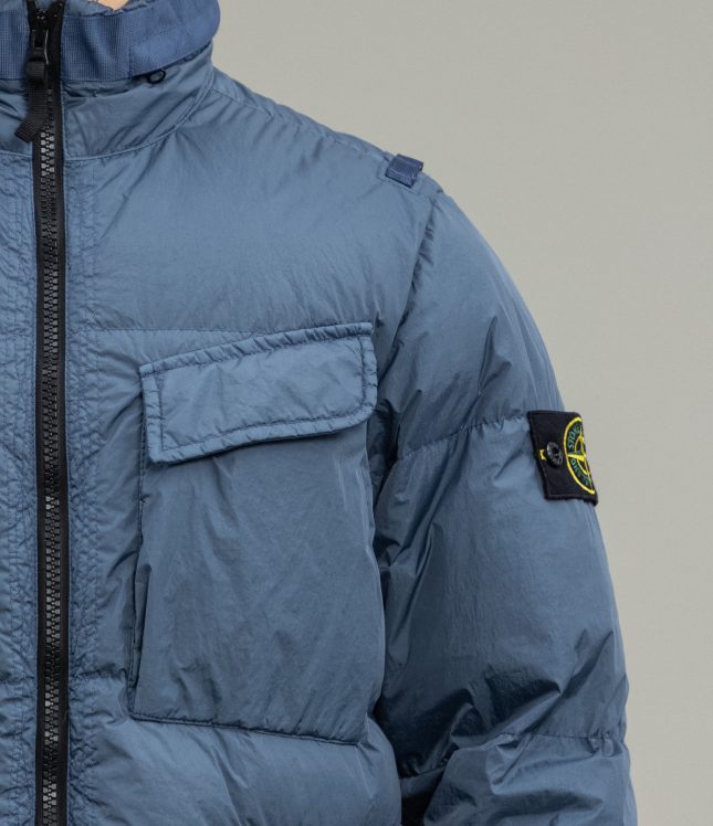 куртка STONE ISLAND GARMENT DYED CRINKLE REPS NY DOWN 771540123 V0024 | Ціна 21999 грн, фото 4