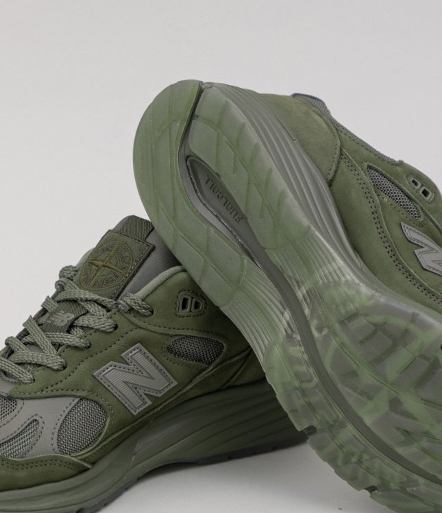 Чоловічі кросівки STONE ISLAND X NEW BALANCE U991SC2 8125S04NF V0054, колір зелений | Ціна 20999 грн, фото 8